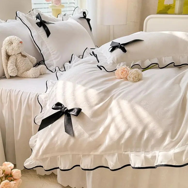 Romantic Princess Bedding Set | Aesthetic Bedding