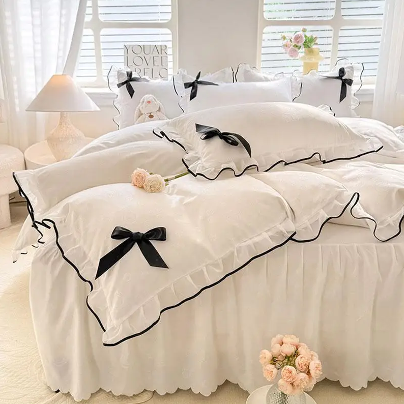 Romantic Princess Bedding Set | Aesthetic Bedding