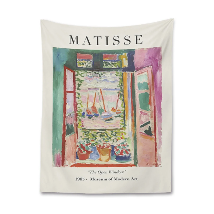 Matisse Art Tapestry | Aesthetic Room Decor