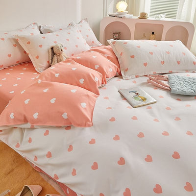 Love Preppy Bedding Set | Aesthetic Bedding Set