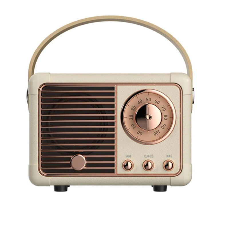 Retro Sound Mini Bluetooth Speaker | Aesthetic Room Decor