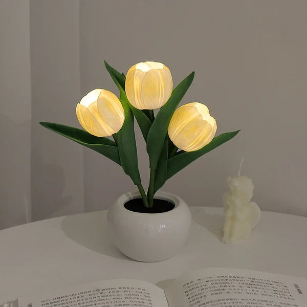 Cute Tulip Night Light | Aesthetic Night Light