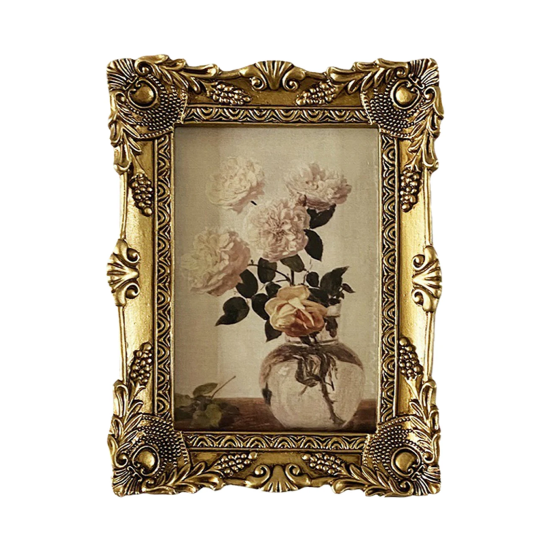 Vintage Style Picture Frame | Aesthetic Room Decor