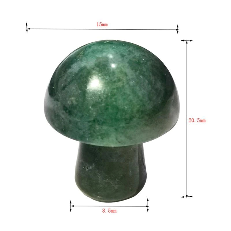 Natural Gemstone Mushrooms