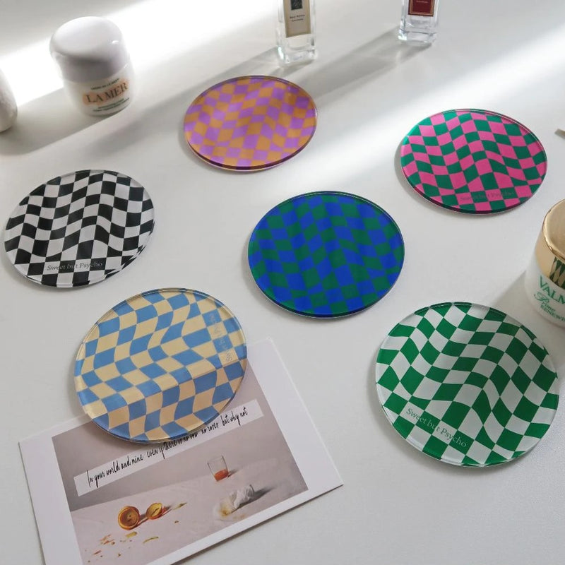 Checkered Coasters