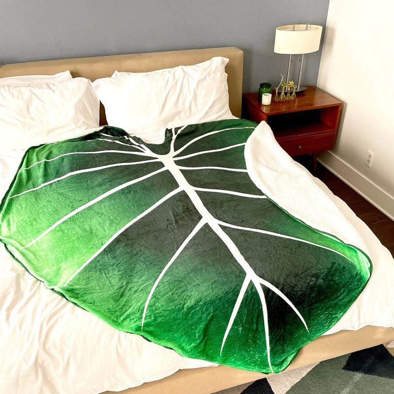 Green Leaf Blanket