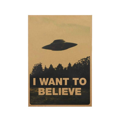I Want To Believe Poster