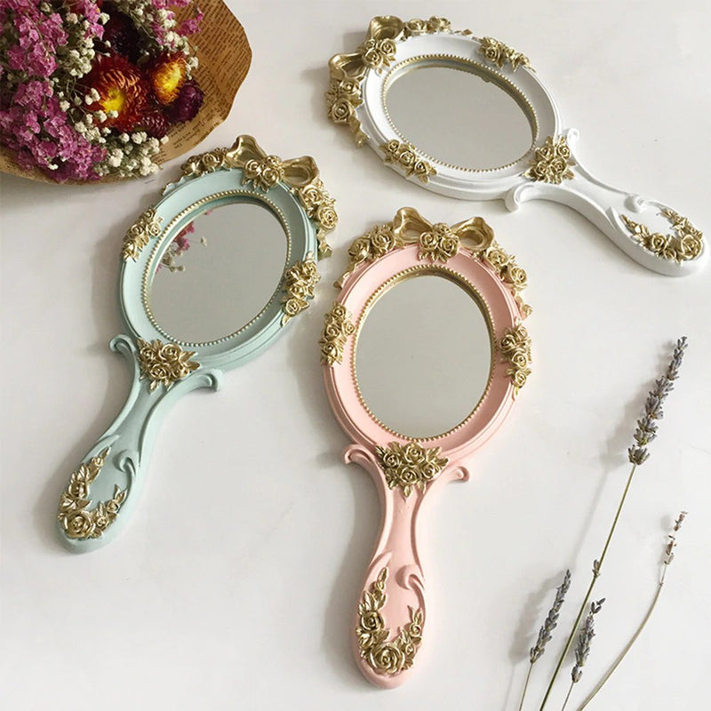 Vintage Style Hand Mirror