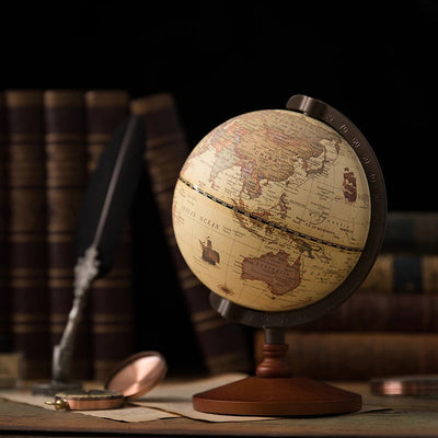 Dark Academia World Globe