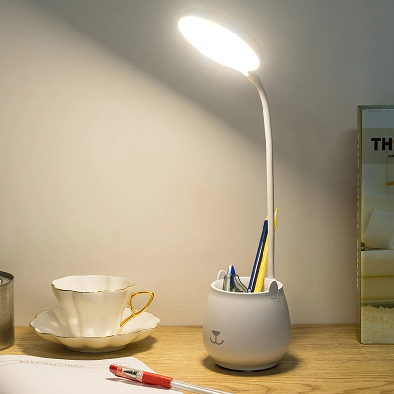 Desk Lamp With Pen Holder