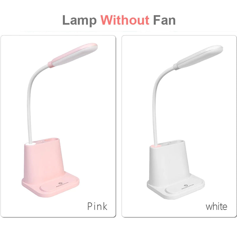 Desk Lamp With Fan