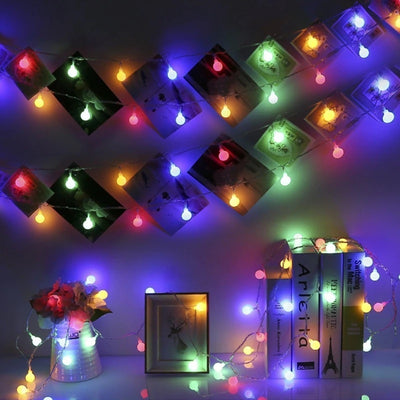 Mini Globe String Lights