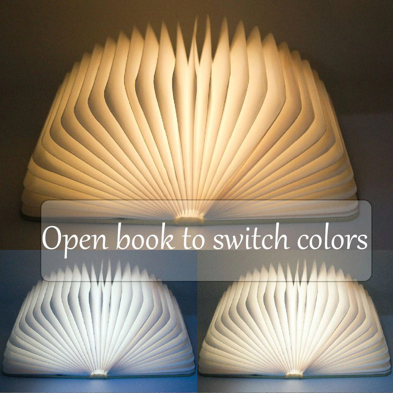 Open Book Bedside Lamp