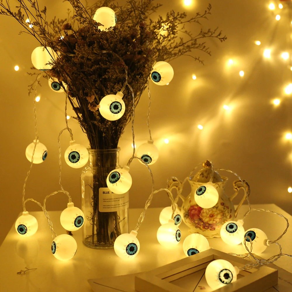 Eyeball String Aesthetic Room Wall Decor | Eye Ball String Lights