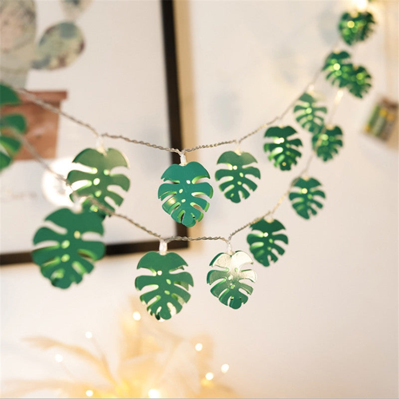 Monstera Leaf String Lights | Aesthetic String Lights
