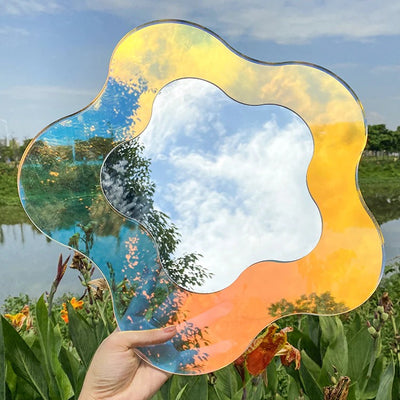 Aesthetic Flower Mirror  | Aesthetic Mirror