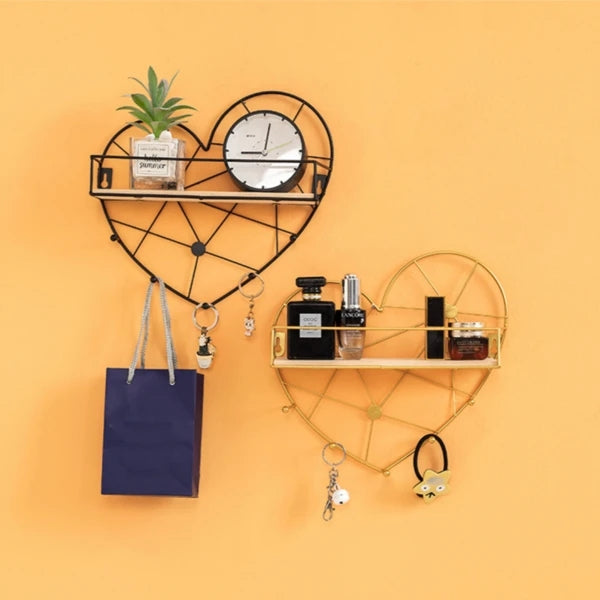 Heart Shape Wall Shelve