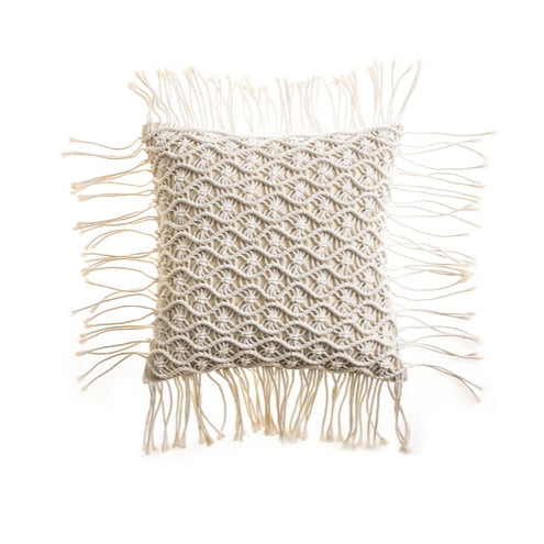 Macrame Boho Pillow Case