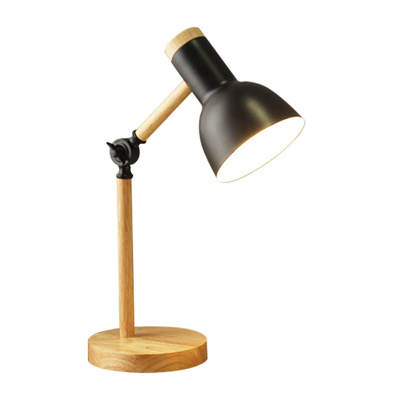 Aesthetic Wooden Desk Lamp