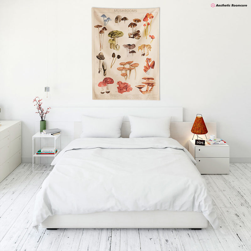 Poisonous Mushrooms Tapestry