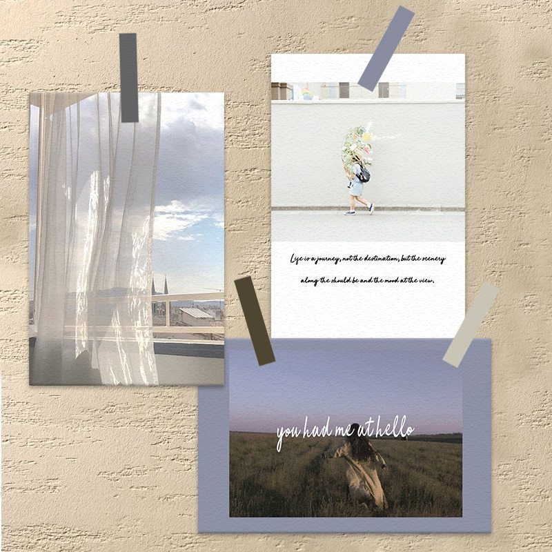 French Art Collage Kit | Aesthetic Wall Collage