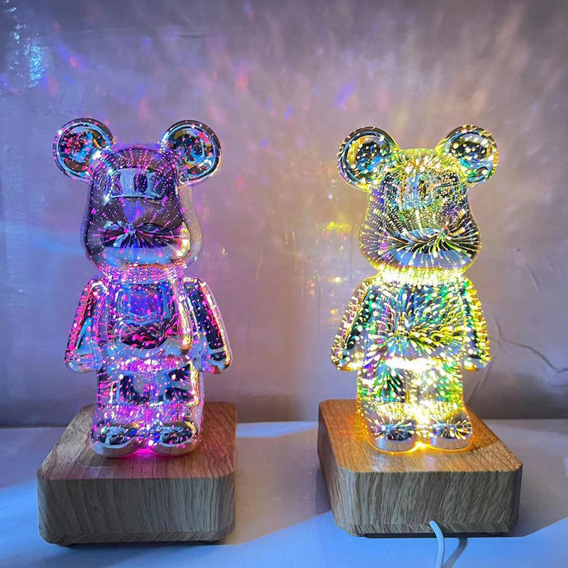 Teddy Bear Bedside Lamp | Aesthetic Room Decor