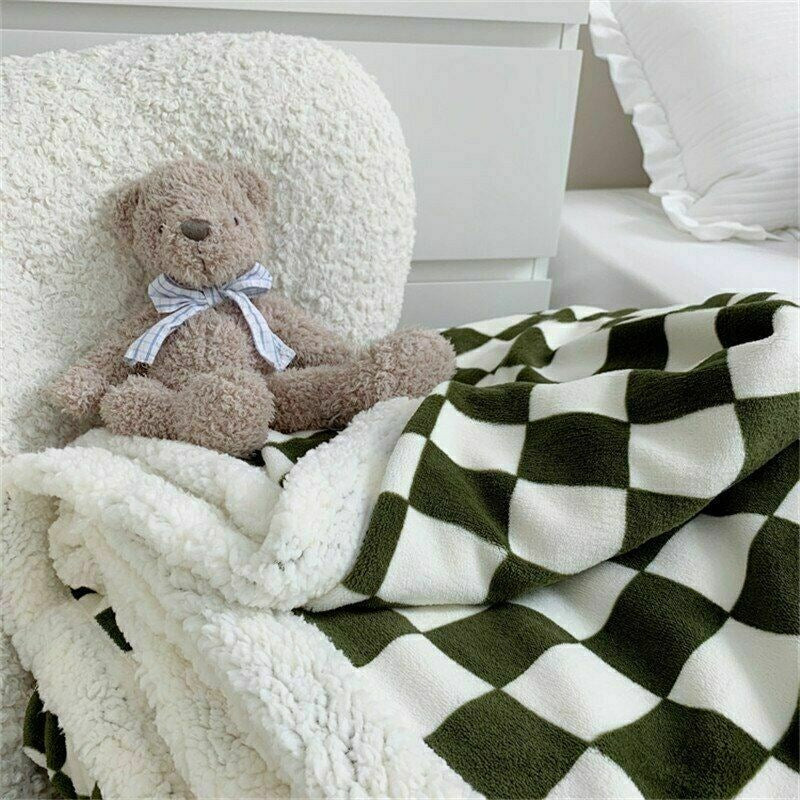 Soft Checkered Blanket