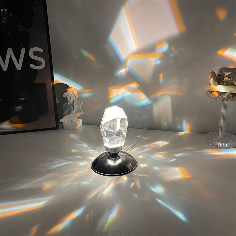 Crystal Bedside Lamp | Aesthetic Lighting