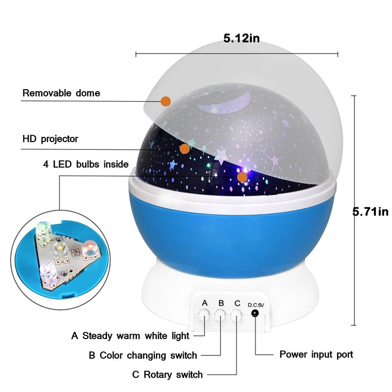 Starry Sky Projector