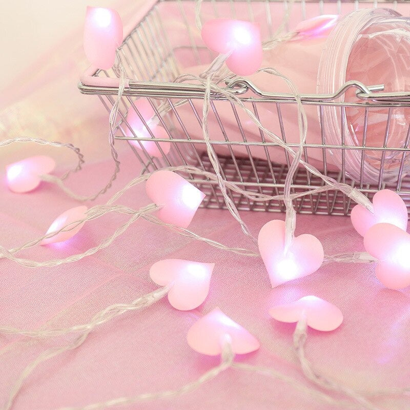 Love Heart String Lights