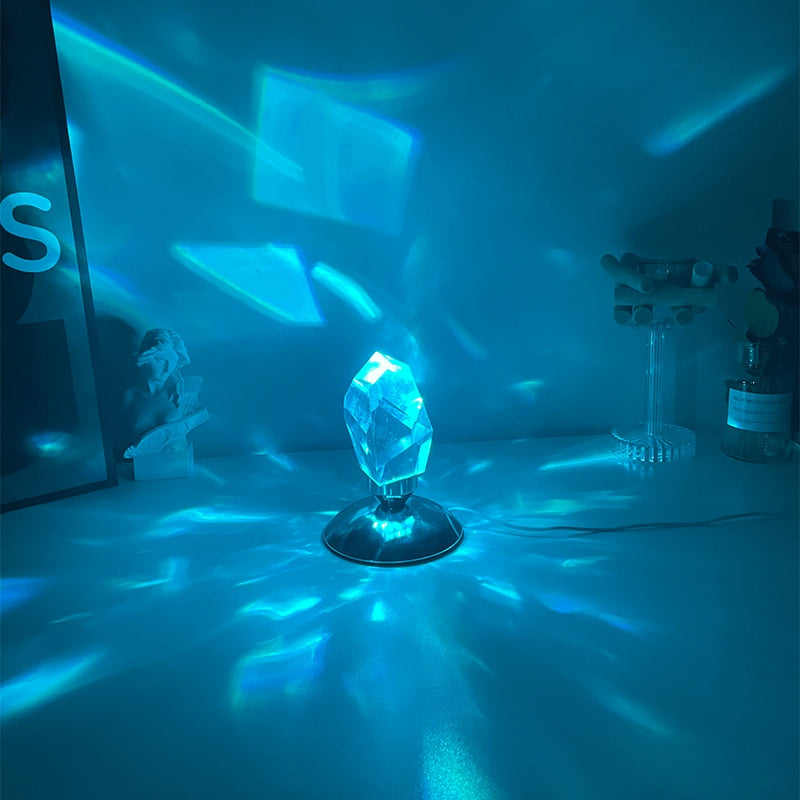 Crystal Bedside Lamp | Aesthetic Lighting