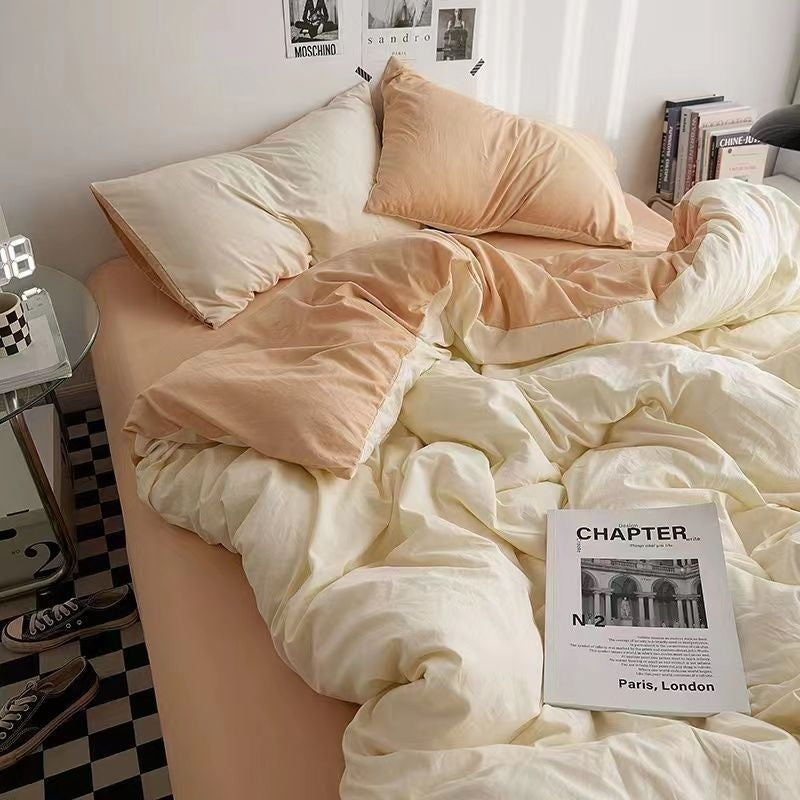 LIGHT ACADEMIA BEDDING SET