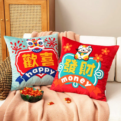 Asian Style Pillow Case