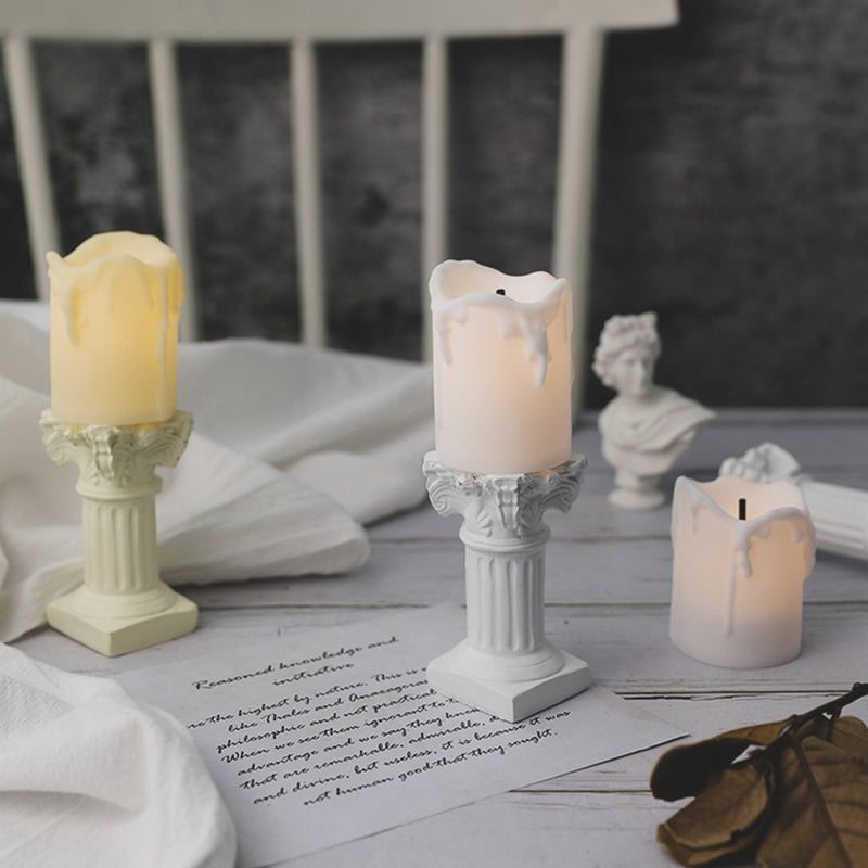 Light Academia Candle Holder | Aesthetic Desk Accessories