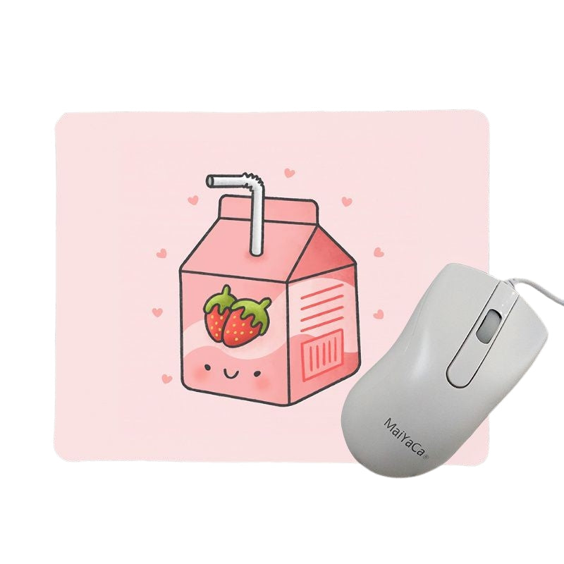 Strawberry Milk Mouse Pad