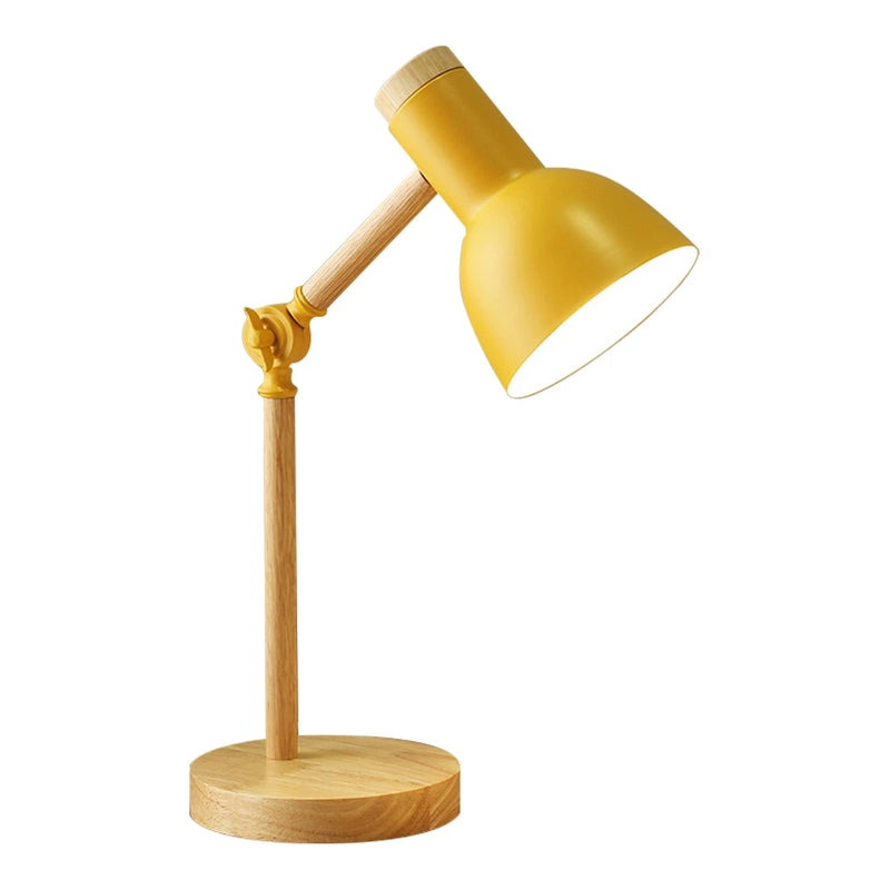 Aesthetic Wooden Desk Lamp