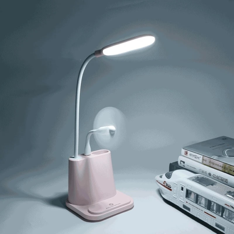 Desk Lamp With Fan