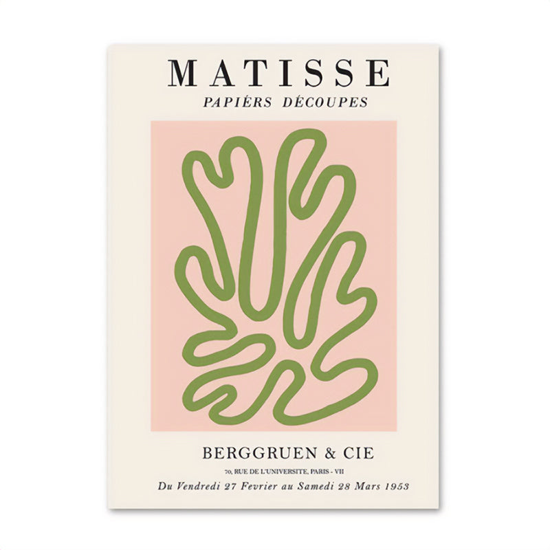 Matisse Cut-out Canvas Poster - style A
