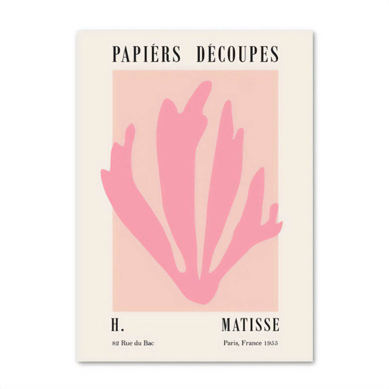 Matisse Cut-out Canvas Poster - style B