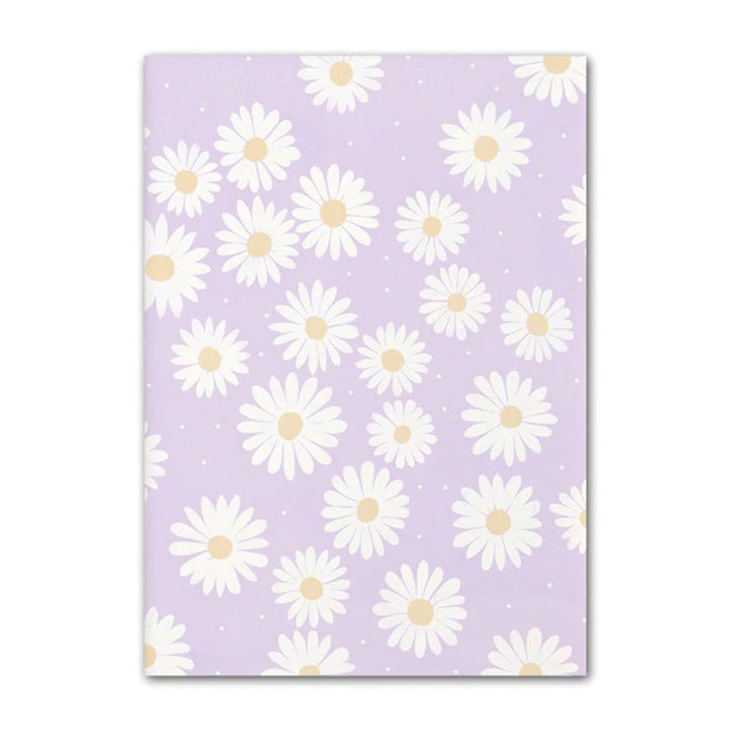 Pastel Flowers Canvas Poster B
