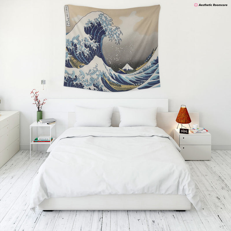 The Great Wave Off Kanagawa Tapestry