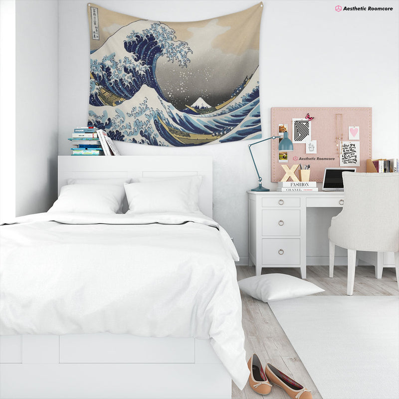 The Great Wave Off Kanagawa Tapestry