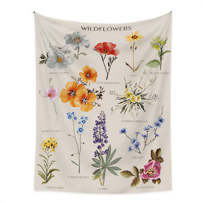 Wildflower Collection Tapestry
