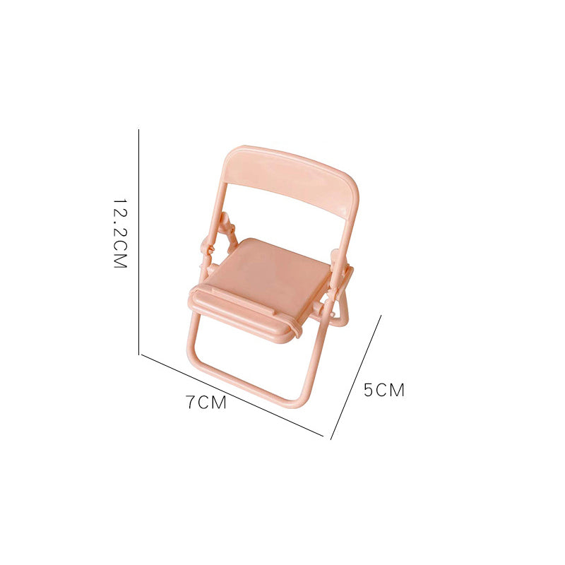Kawaii Folding Chair Phone Stand size