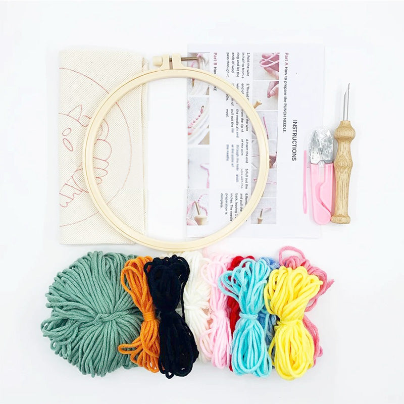 DIY Embroidery Kit Instructions