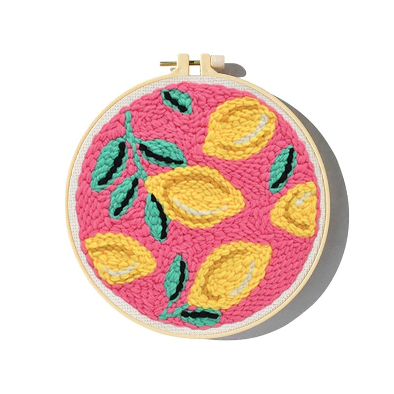 DIY Embroidery Kit - Lemons