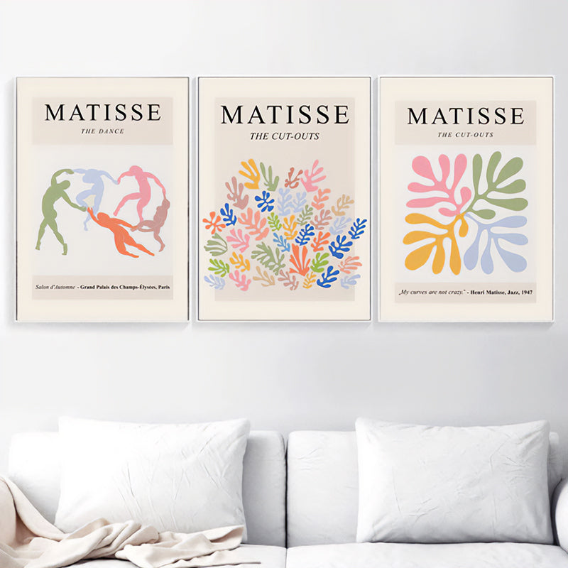 Matisse Cut-out Canvas Poster