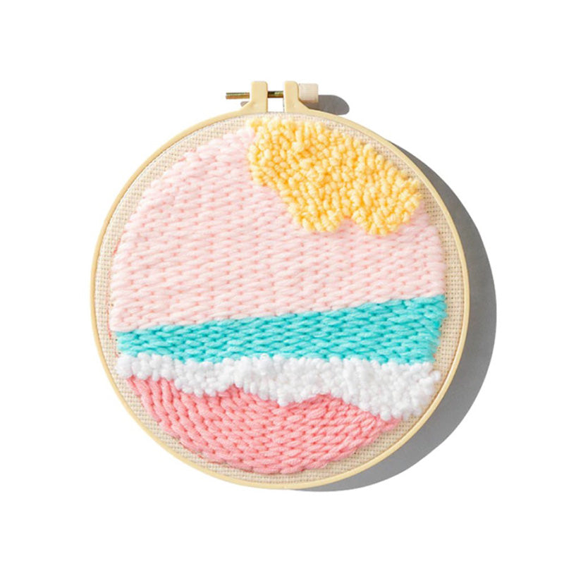 DIY Embroidery Kit - Pastel Beach