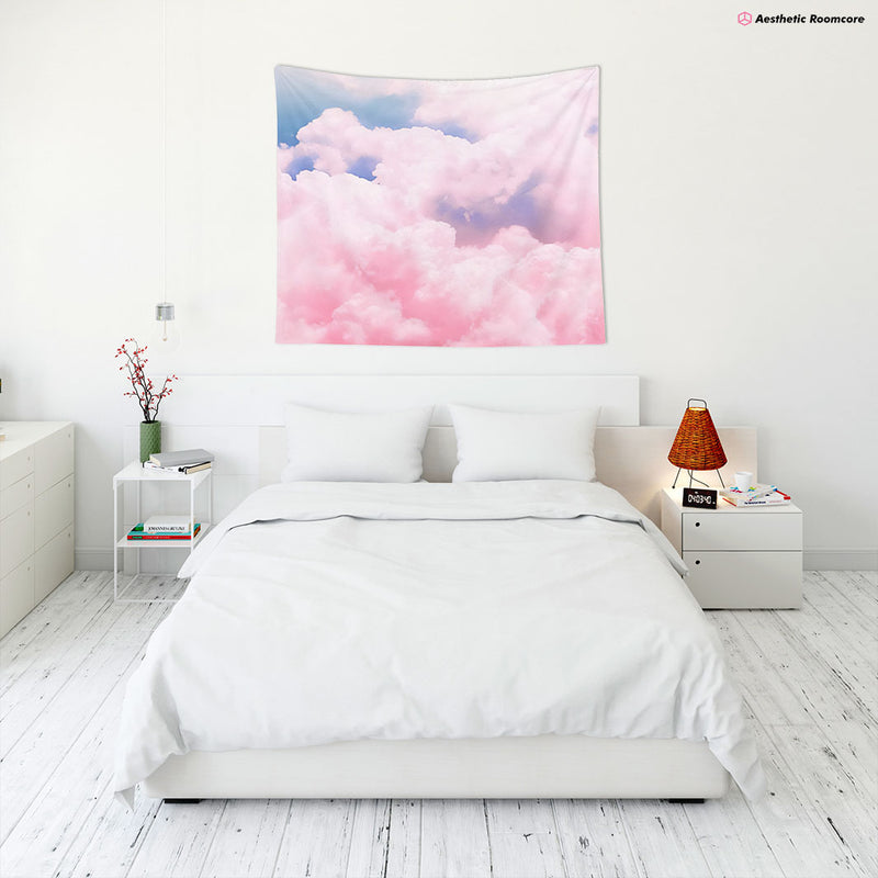 Pastel Clouds Tapestry