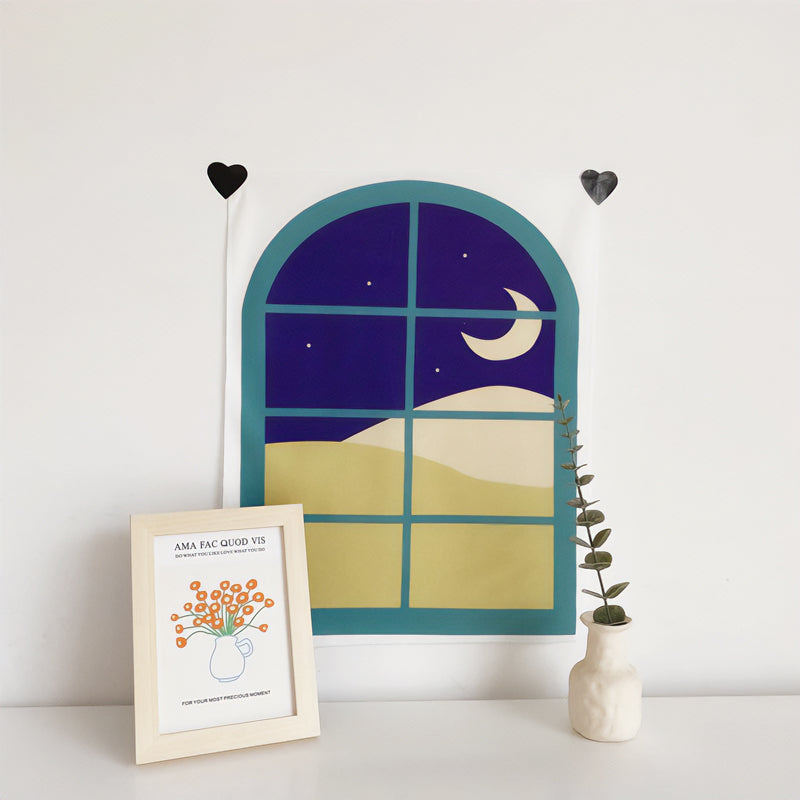Aesthetic Window Tapestry - Style B